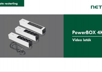 Video NETIO PowerBOX 4KE WiFi - chytrá zásuvka s měřením spotřeby