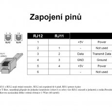 Rozbočovač 5x zásuvka Poseidon T-Box RJ11