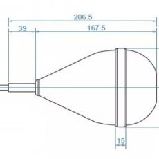 Plovák do septiku Taurus - 6m