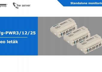 Video Dohled spotřeby přes M-Bus - HWg-PWR 25