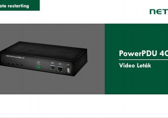 Video NETIO PowerPDU 4C - PDU s měřením energie
