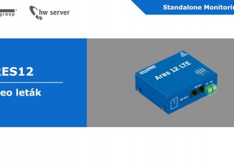 Video Ares 12 LTE - Bezdrátový teploměr se záložním zdrojem