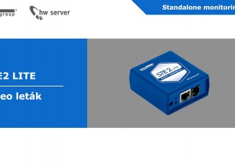 Video STE2 Lite - Ethernetový teploměr